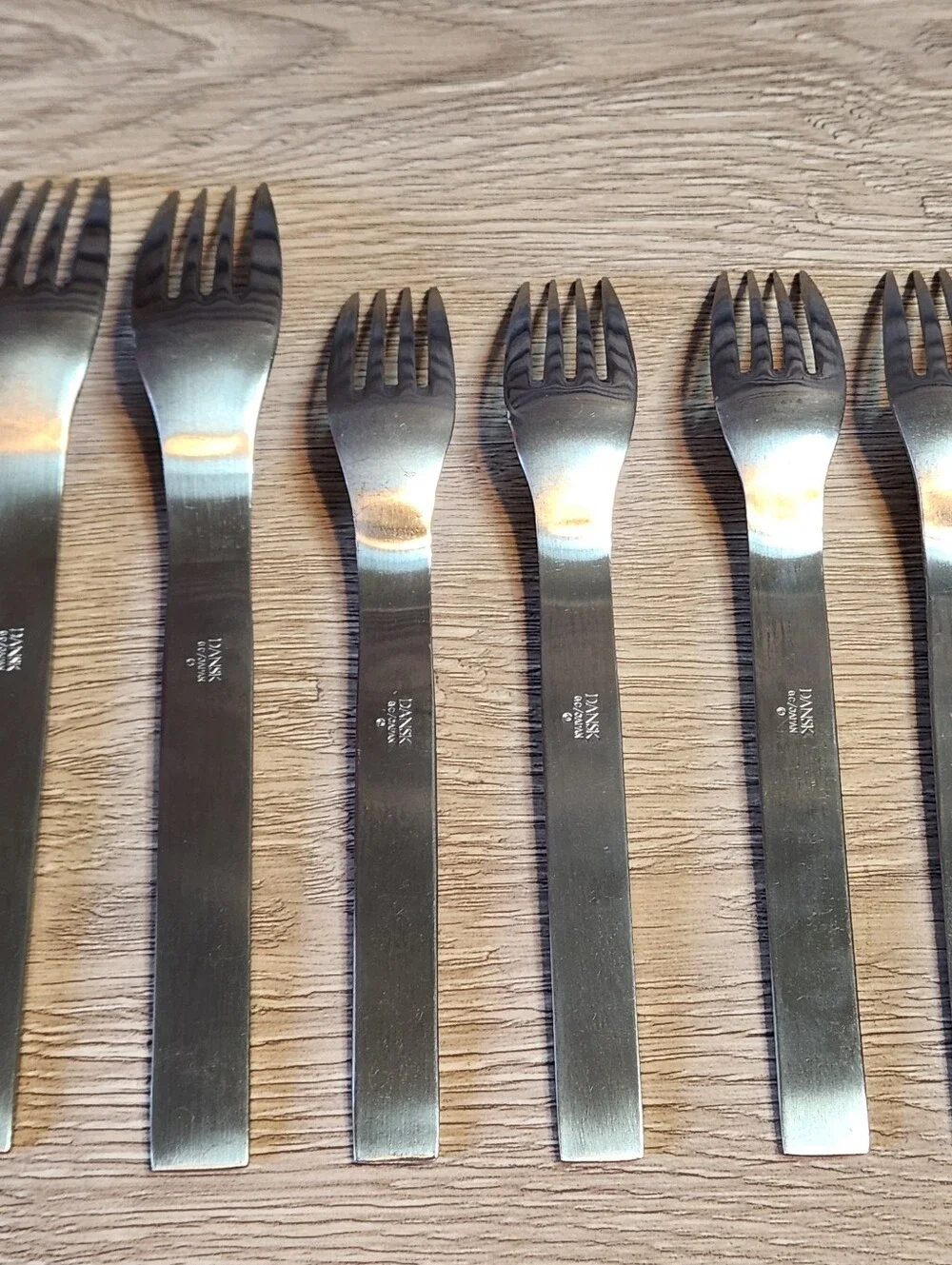 Dansk Ivory Stainless Steel Flatware 6 Forks Japan Pre-Owned